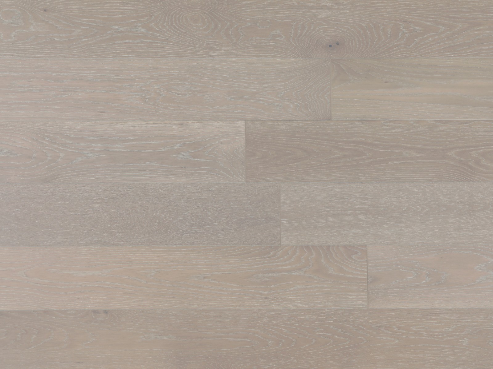 Ivory White Natural Hardwood Flooring Click Engineered Oak Light Wooden Floor 