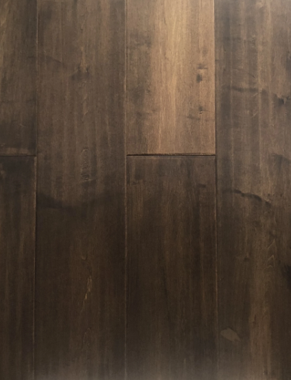 Iii Naf Maple Engineered Hardwood Flooring Handscraped Cappuccino