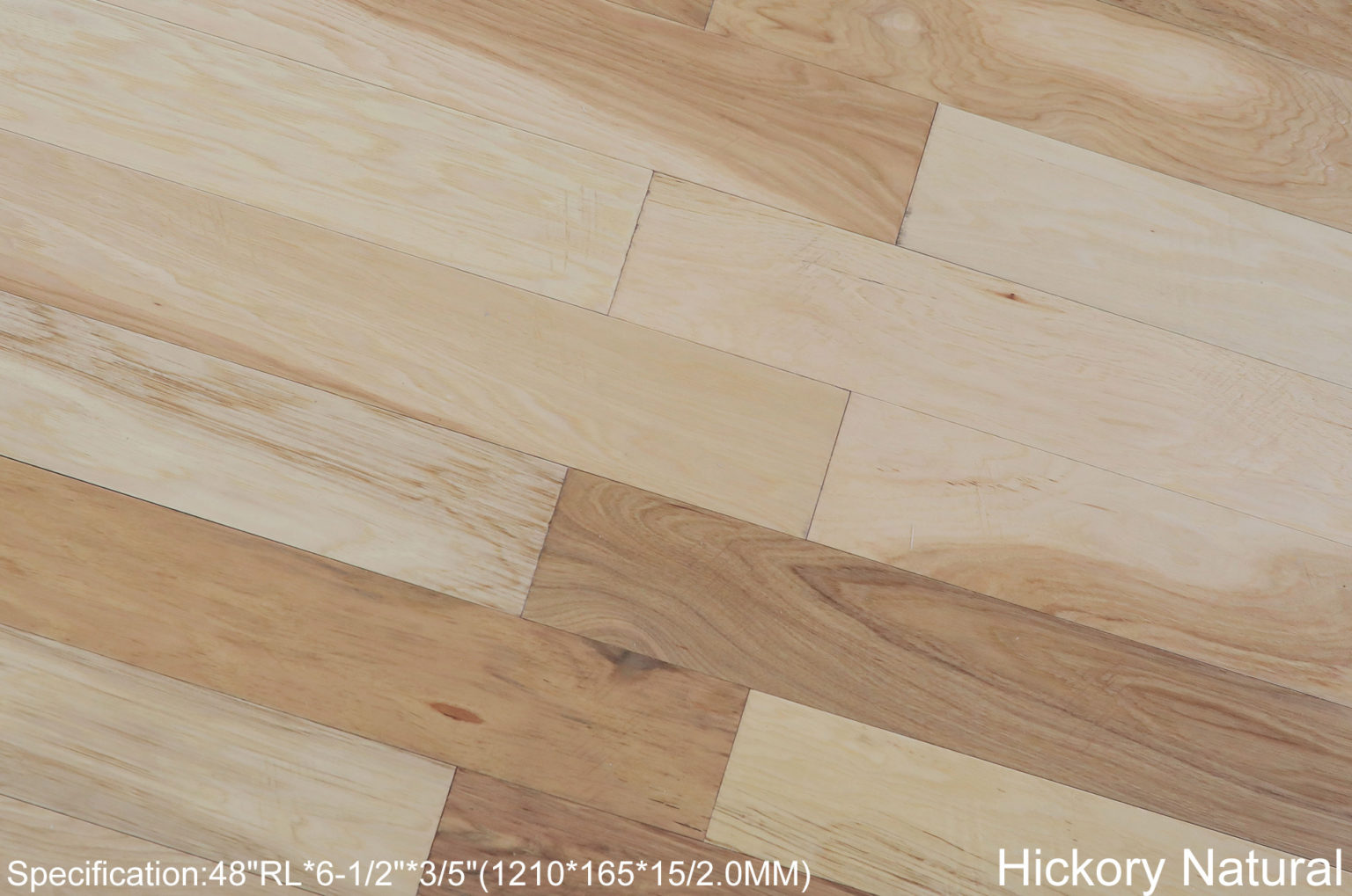 Simba Flooring Engineered Hickory Hardwood Flooring61/2” x 3/5” x RL